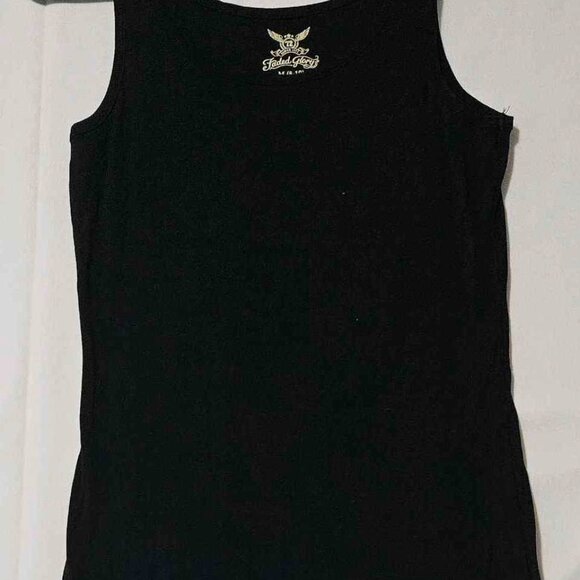 Faded Glory Black Tank Top - Picture 1 of 3